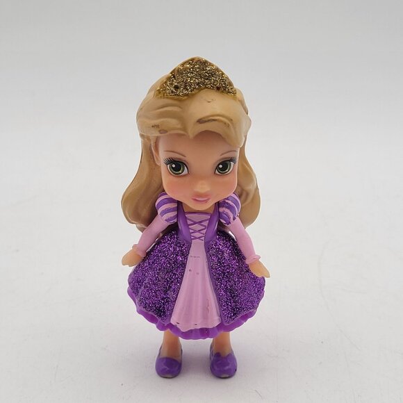 Disney Princess Lot of 7 Small 3" Dolls Jointed Figures - Tiana Jasmine Ariel - Picture 10 of 10